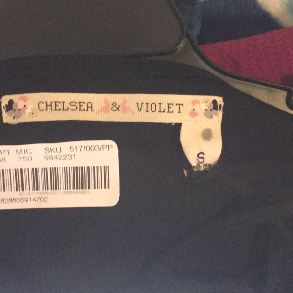 NWT Chelsea & Violet White Nights Jersey Top - Picture 11 of 14